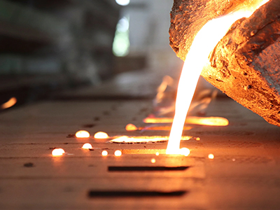 Sand casting process
